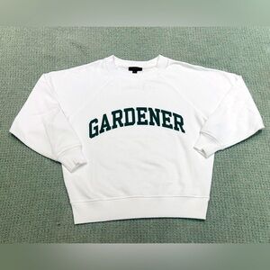 J Crew University Terry Gardener Sweatshirt Women’s Size XXSmall Crewneck Sporty